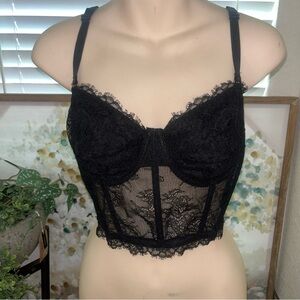 Victoria's Secret Dream Angels Line Corset w Boning and lace. Size 36DD.